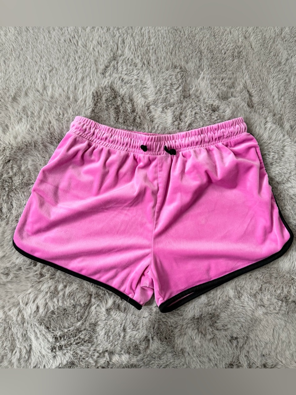 Women’s Hot Pink Shorts with Black Trim